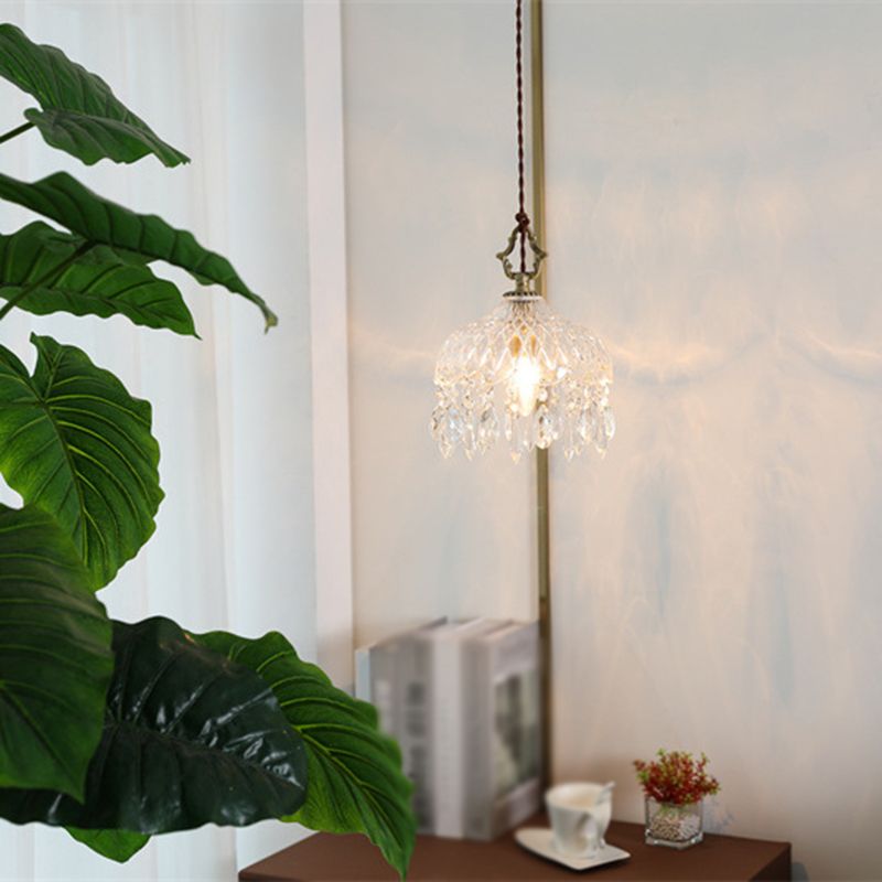 Metal Modern Wall Sconce Flower Shape Vanity Lamp with Glass Shade for Bathroom