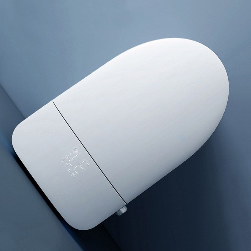 Contemporary One Piece Toilet Floor Mounted Toilet Bowl with Slow Close Seat for Washroom