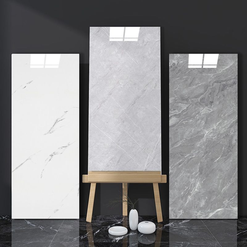 Modern 3D Peel & Stick Field Tile Rectangular Peel and Stick Tiles