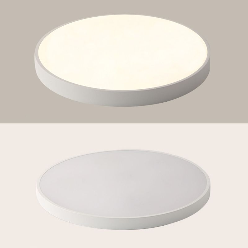 Modern Circular Ceiling Mount Light Fixture Metal Flush Mount Ceiling Lighting Fixture for Office