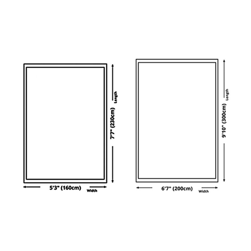 Solid Color Home Decoration Carpet Simplicity Feather Area Rug Polyester with Non-Slip Backing Rug