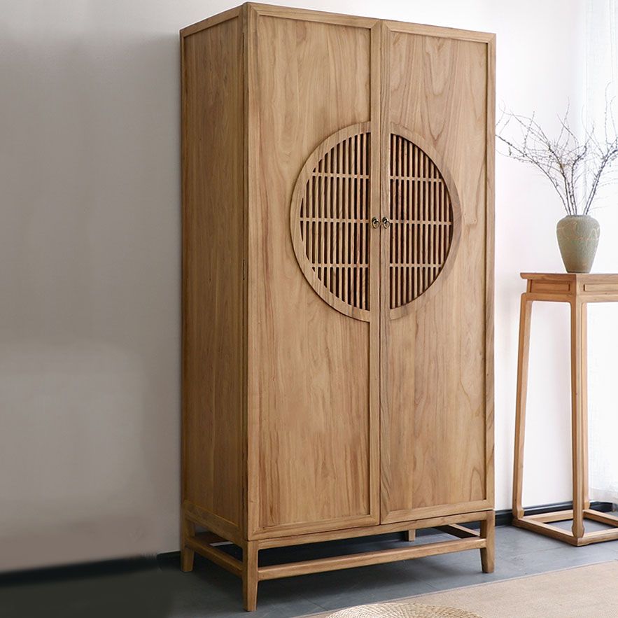 Modern Style Wardrobe Cabinet Clothes Rail Wooden Wardrobe Armoire