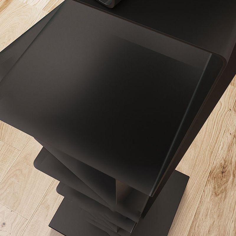 Closed Back Book Shelf Contemporary Metal Bookshelf Shelves Included Vertical