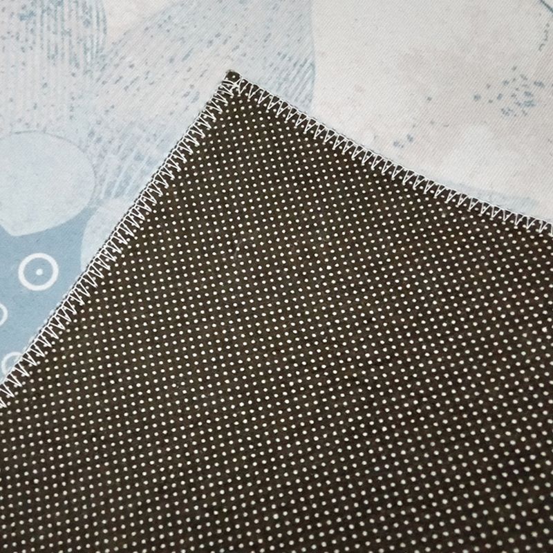 Simplicity Matrix Pattern Carpet Polyester Indoor Rug Stain Resistant Area Rug for Living Room