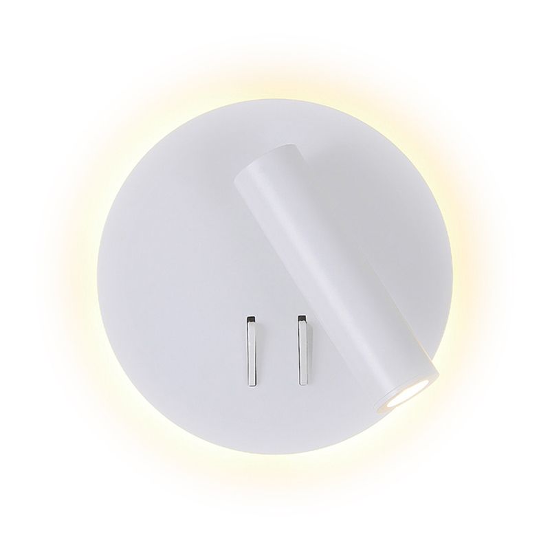 Moderner Stil Metall Wandleuchte geometrische Form Lesen Wandleuchten für Schlafzimmer