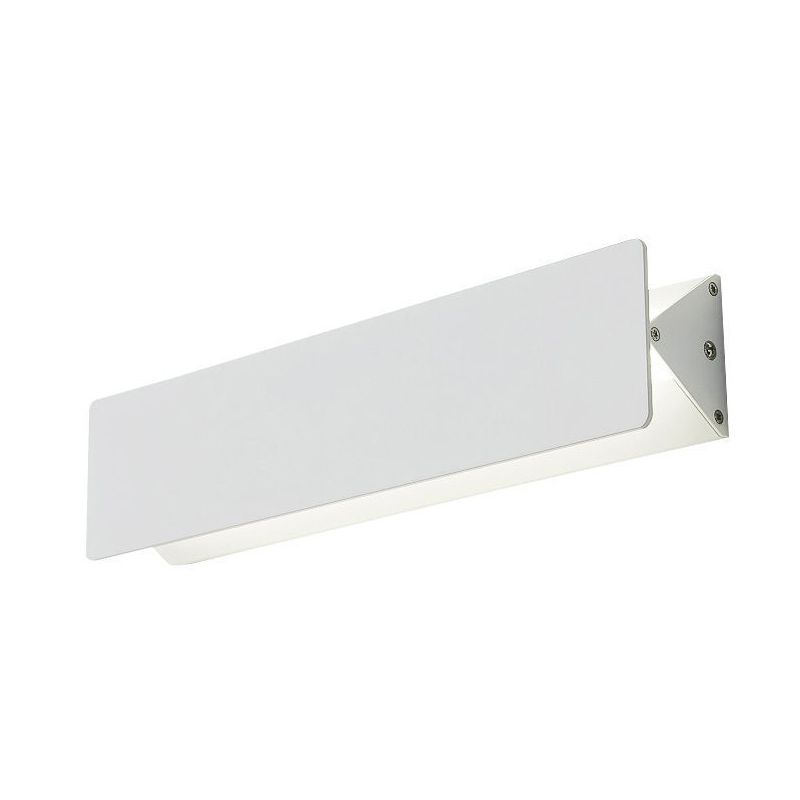 LED Wall Mount Light Metal Wall Sconce Light with Acrylic Shade for Bedroom