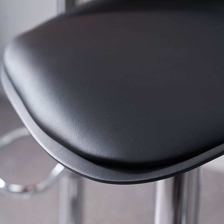 Living Room Counter Stool Armless Bar Stools with Metal Legs