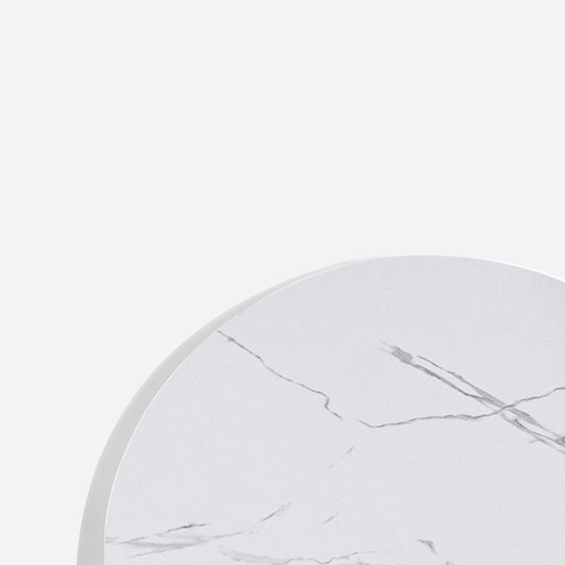 Scandinavian Solid Wood/Marble Round Frame Living Room Side End Table