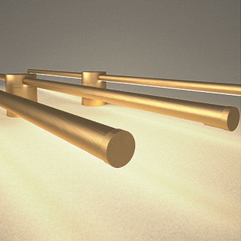 Linear Metal Sconce Light Fixture Minimalist LED Wall Lighting Fixture