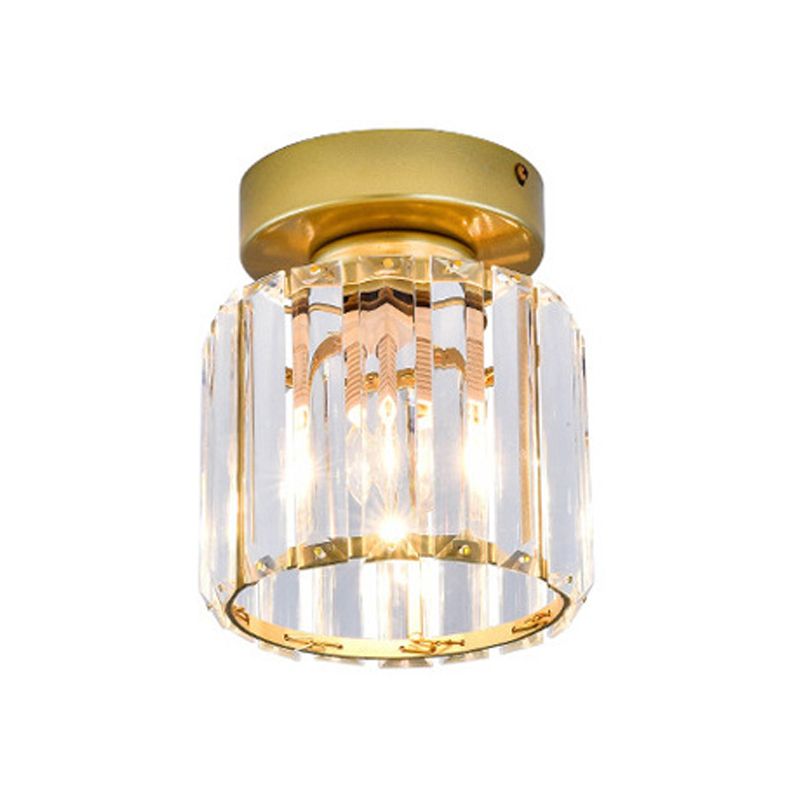 Ultra-Contemporary Flush Mount Ceiling Light Crystal Flush Light for Corridor