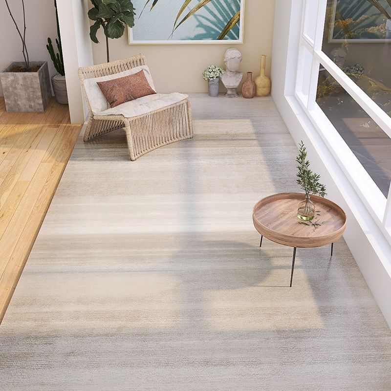 Novelty Shape Colorblock Rug Morandi Color Modern Area Rug Polyester Easy Care Carpet