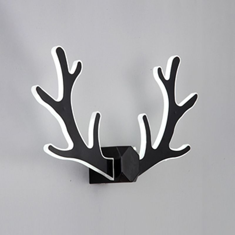 1-Light Geometric Wall Lights Modern Style Metal Wall Light Sconce