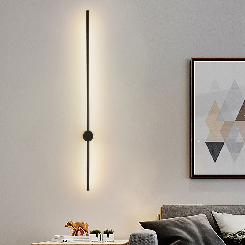 Linearer Schatten Metall Wandleuchter moderner Stil Multi -Leuchten Wandmontage Licht montiert