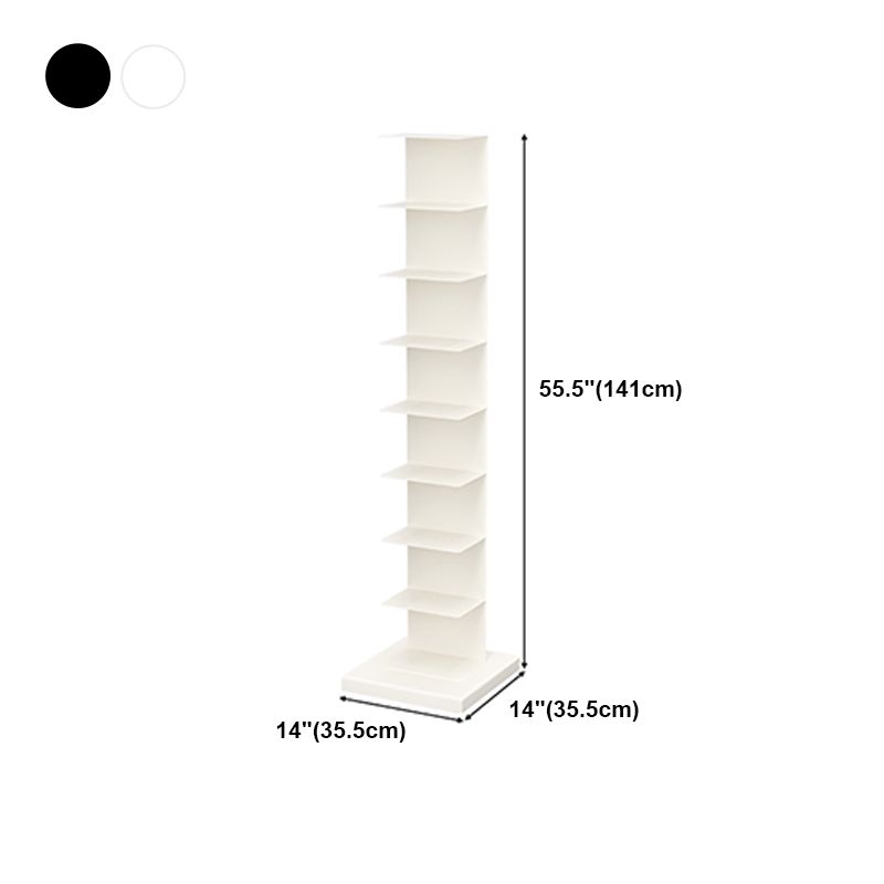 13.19"W Bookshelf Contemporary Style Invisible Bookcase for Home Office