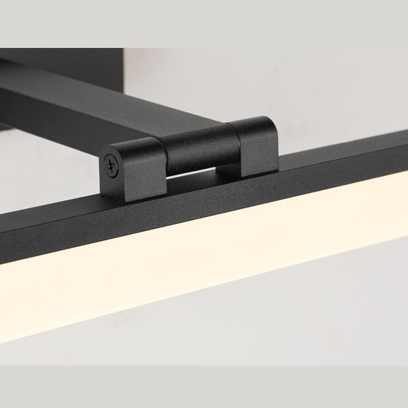 Moderno stile minimalista allungato Montate Montate Vanity Lights Alluminio Vanity Wall Freepurs per il bagno