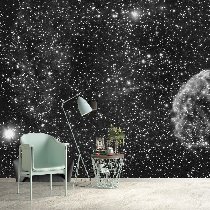 Star Universe Wall Mural Decals Home Decoration Boys' Bedroom, Stain Resistant