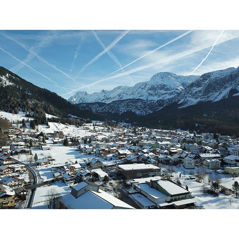 Town Scenery Photography Mildew Resistant Wallpaper Environmental Sleeping Room Wall Mural