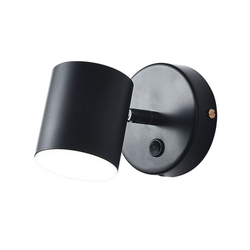 Modern Reading Lamp Simplicity Wall Sconce Lights with Metal Shade for Bedroom Living Room