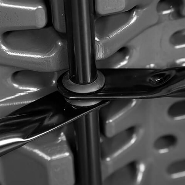 Industrial Plastic Foldable Dining Table Rectangle Water Resistant Dining Table