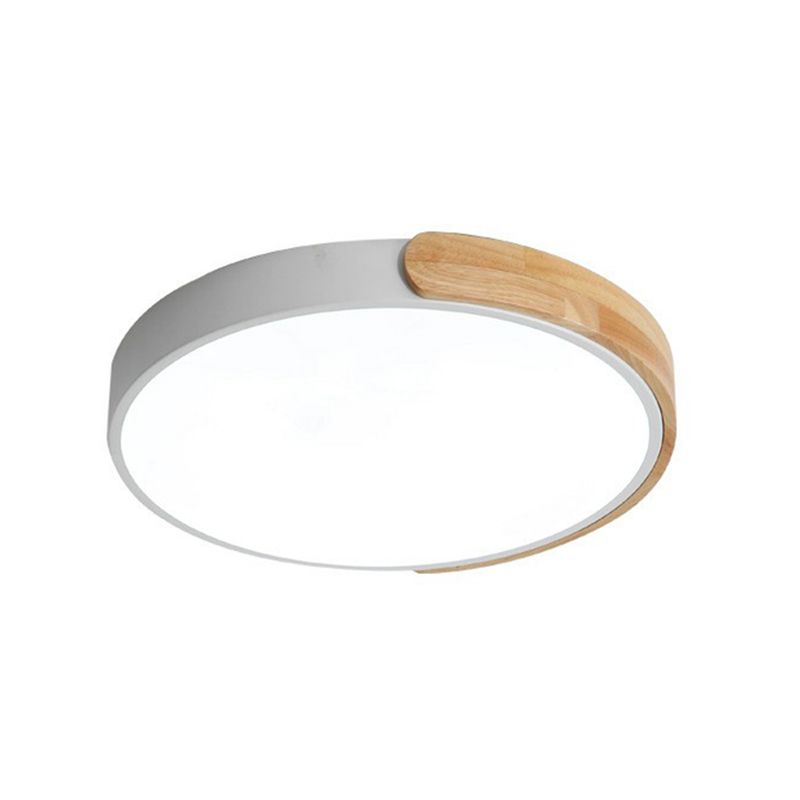 Plafonnier circulaire en acrylique à LED, luminaire d'éclairage encastré pour chambre d'enfant