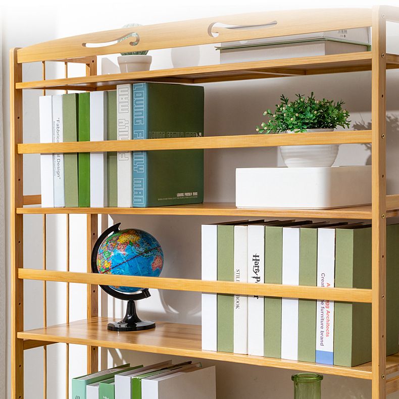 Rectangle Wooden Bookshelf Modern Style Home Office Bookcase