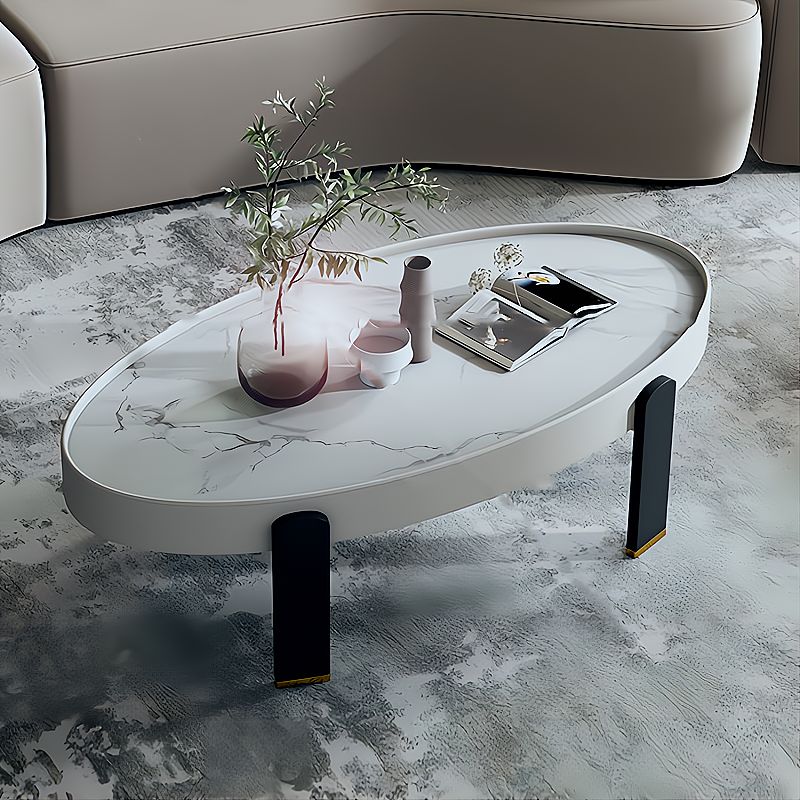 Slate Modern Coffee Table 1 Single Cocktail Table for Living Room