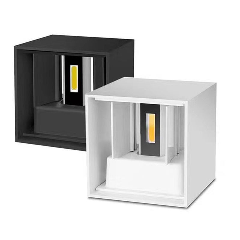 Modern Square Wall Lamp Simplicity Metal Wall Mounted Light Fixture