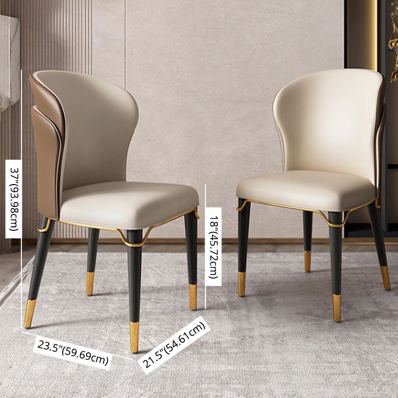 Modern Rectangle Shape Sintered Stone Top Dining Set White Kitchen Dining Set with Double Pedestal