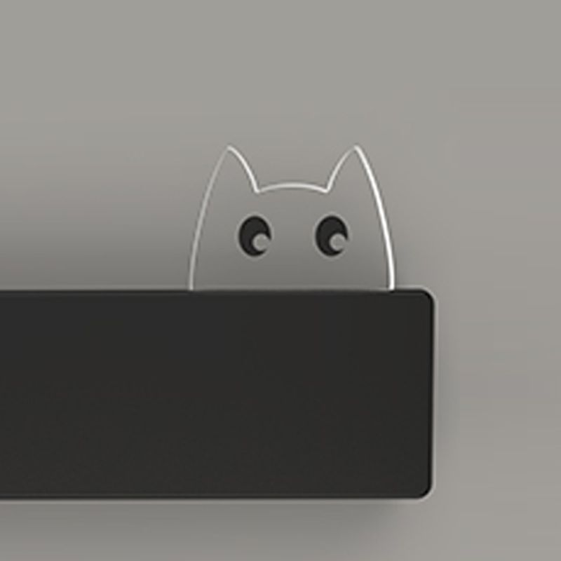 Forma a forma di gatto Light Kids Style Metal 1 Light Wall Monte Light