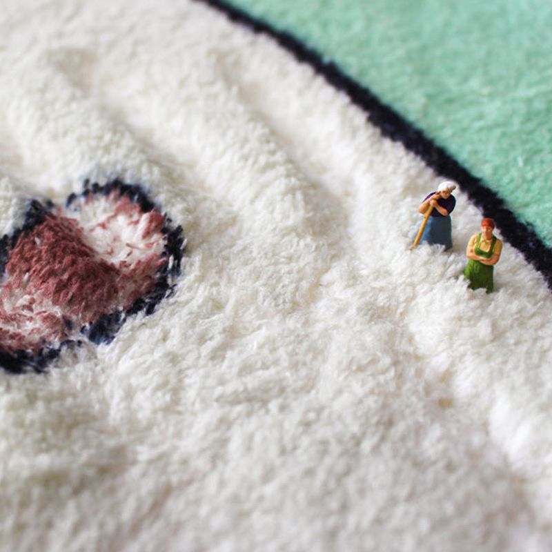 Nordic Style Light Color Rug Area Rug Stain Resistant Carpet for Living Room