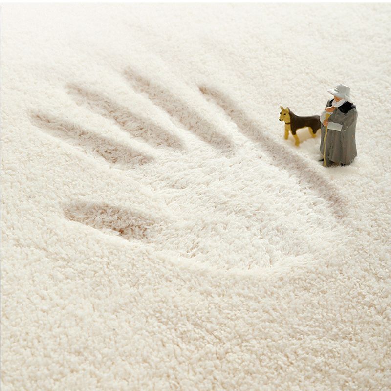 Contemporary Rug Colorblock with Line Background Rug Friendly Non-Slip Carpet for Home