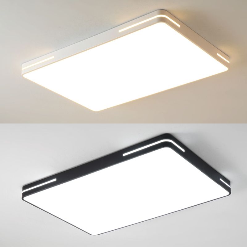 Modern Minimalist Style Flush Mount Light Fixtures Acryl 1 Light Flush Mount für Wohnzimmer