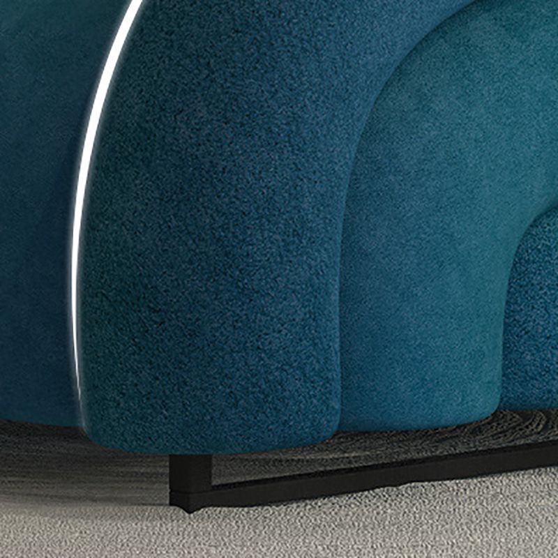 34.65" Wide Contemporary Style Single Sofa Chair Microfiber Arm Chair