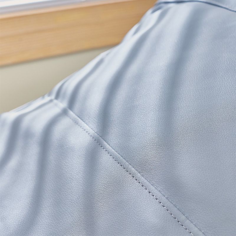 PU Leather Armless Chair 26.37" L x 39.37" W x 28.34" H Accent Chair for Living Room