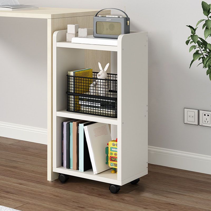 Contemporary 9.44" Wide Book Shelf Manufactured Wood Standard Shelf