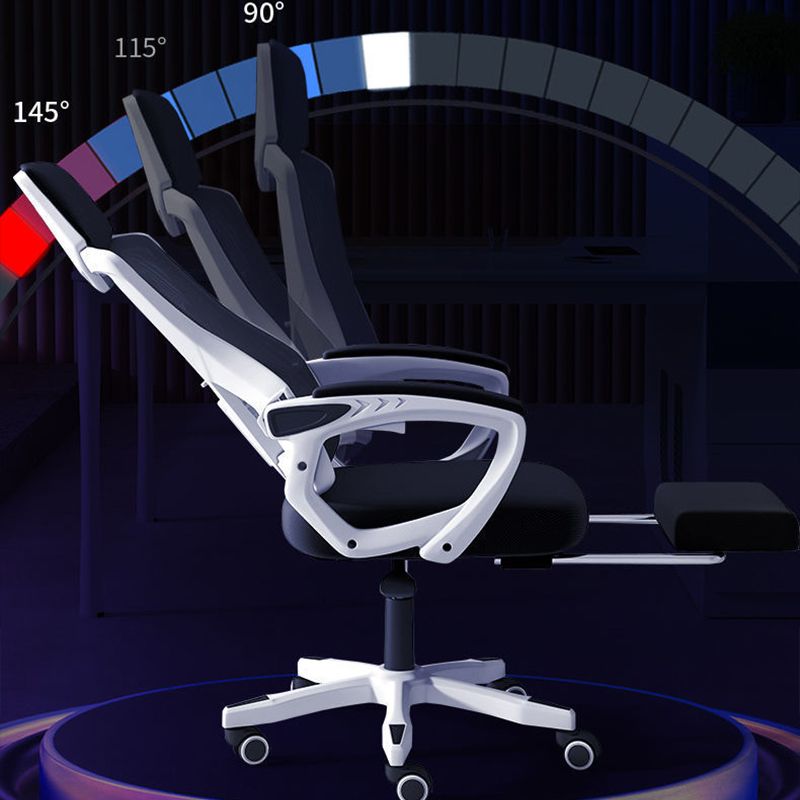 High Back Office Chair with Sponge Seat Adjustable Armrest and Height Office Chair