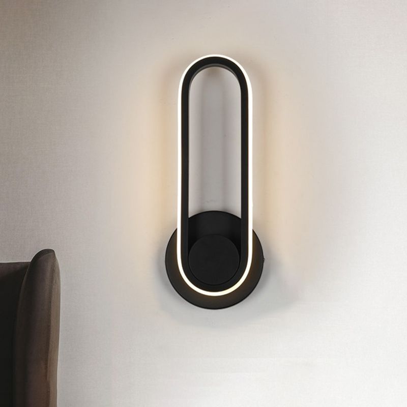 Nordic Style Aluminium Wall Light Geometry Rotatable LED Wall Lamp for Bedroom