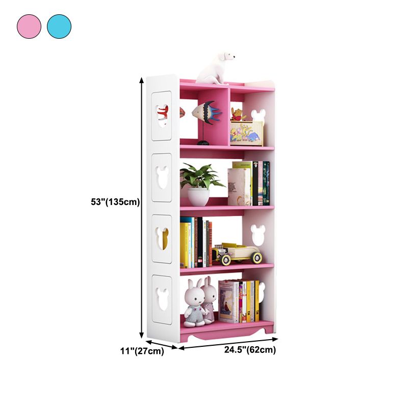 Scandinavian Style Bookshelf Engineer Wood Bookshelf for Office