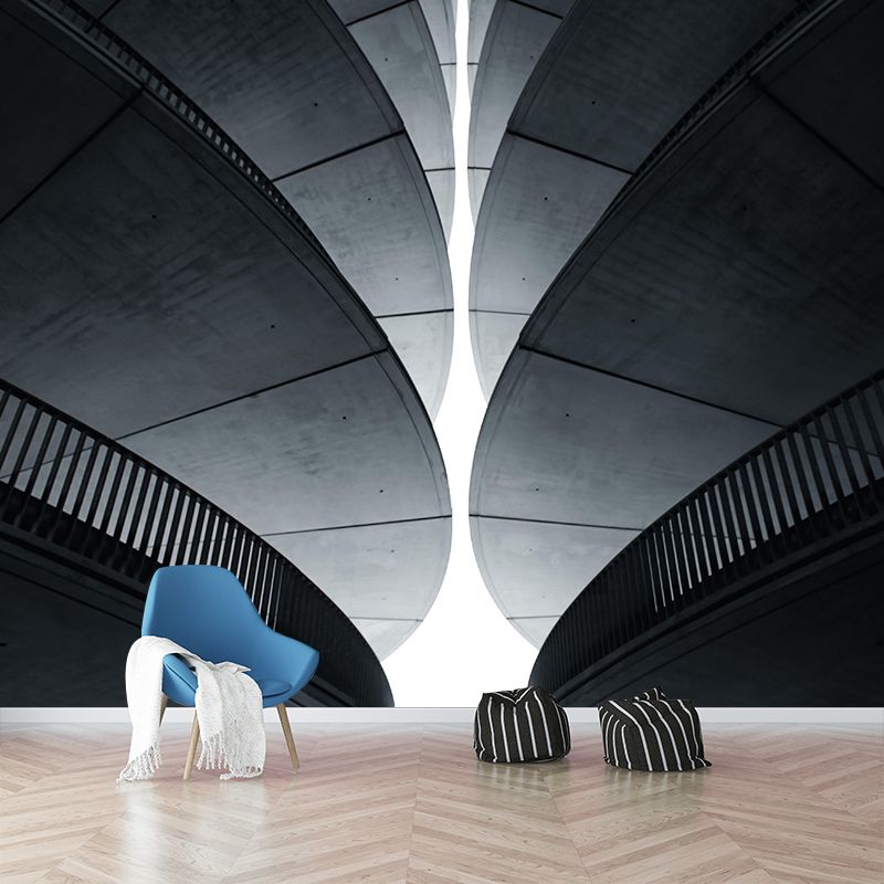 Skyscrapers Wall Mural Decor Environment Friendly Wallpaper for Bedroom