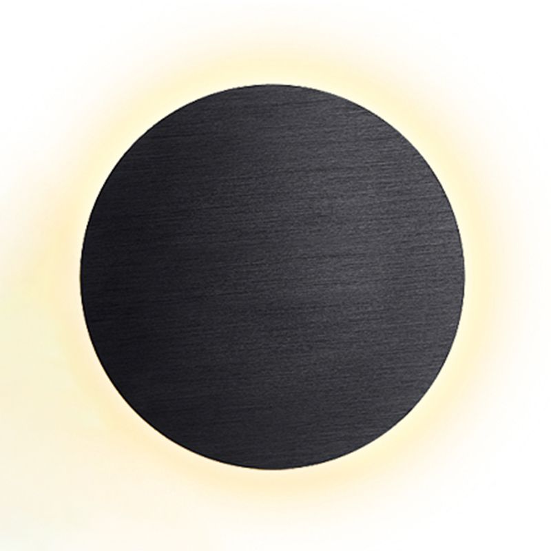 Circle Sconce Light Fixture Modern Style LED Metal Wall Sconce Lighting
