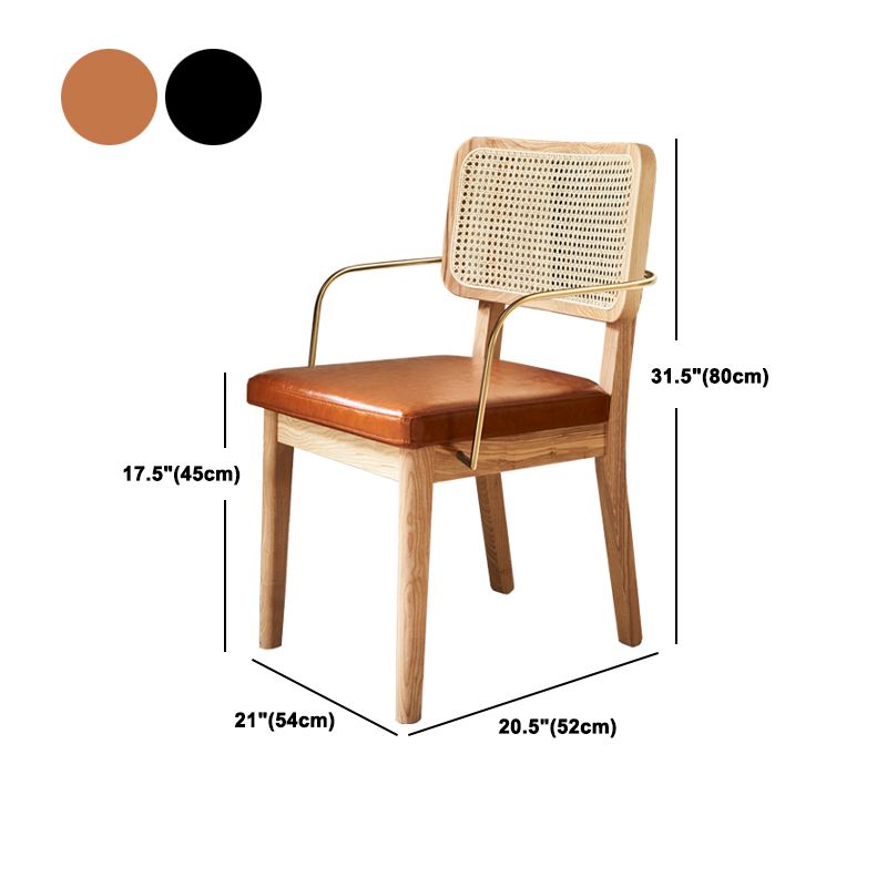 Modern Dining Set 1/4/5/7 Pcs Stone Top Table with Solid Wood Frame Chairs