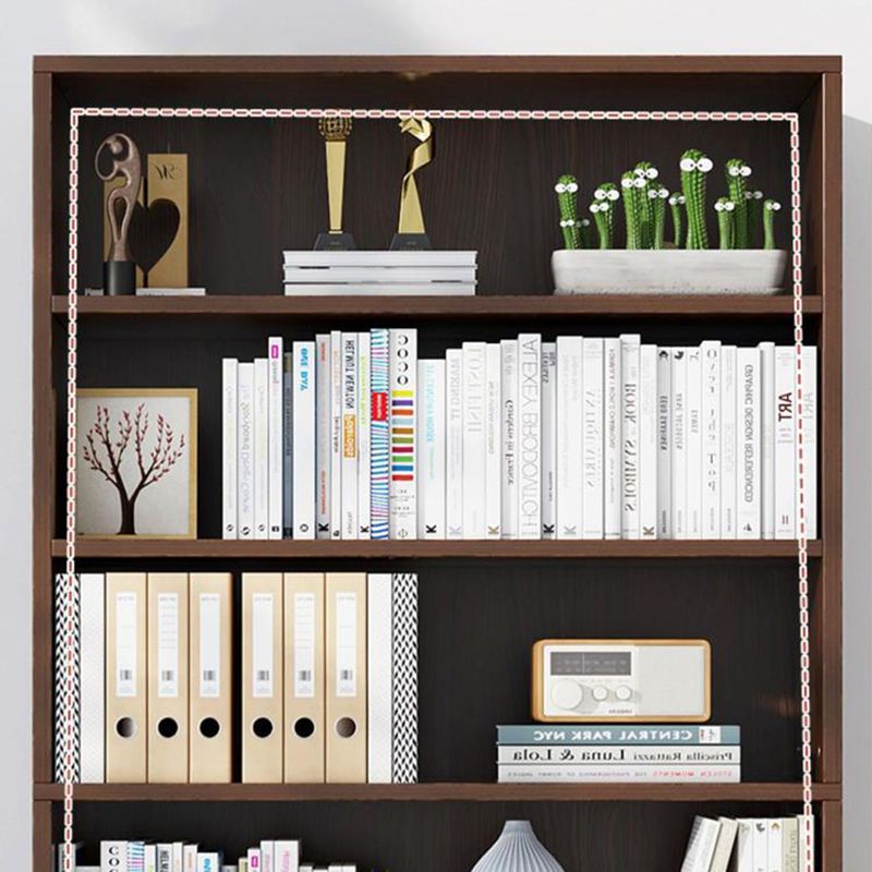 9.45" W Modern Book Shelf Engineered Wood Home Shelf Bookcase