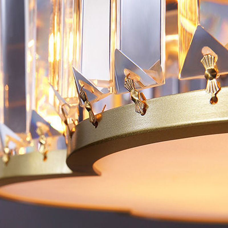 American Style Ceiling Light Geometry Shape Ceiling Lamp for Living Room