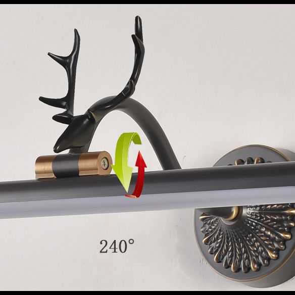 Antler Wall Sconce Lighting Minimalism LED Metal Wall Mounted Light for Bathroom