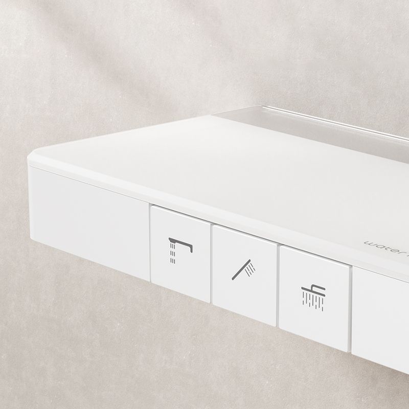 Modern Shower System Brass Volume Control Slide Bar Included Shower Combo