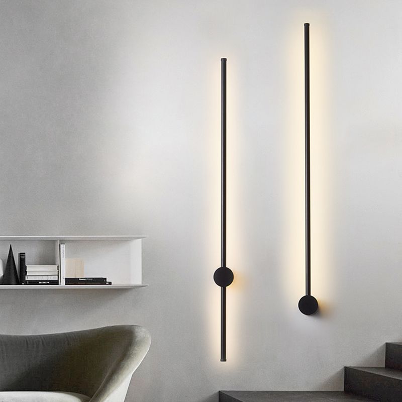 Linear Wall Wall Lighting Modern Style Metal Multi Lights Wall Lighting Ideas