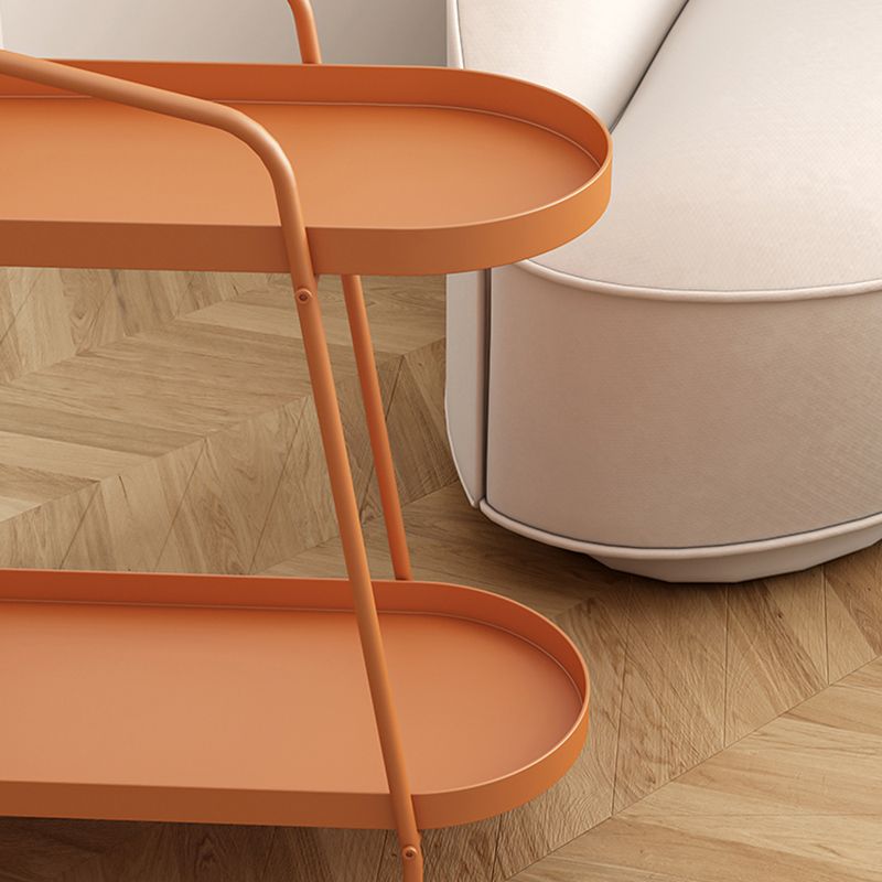 Scandinavian Metal Geometric Bookcase Shelves Included Bookshelf,25" H x 11" W