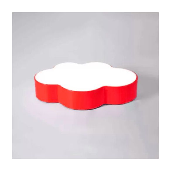 Bonbonfarbene Cloud Flush Deckenleuchte Cartoon Acryl Deckenlampe für Kinderzimmer
