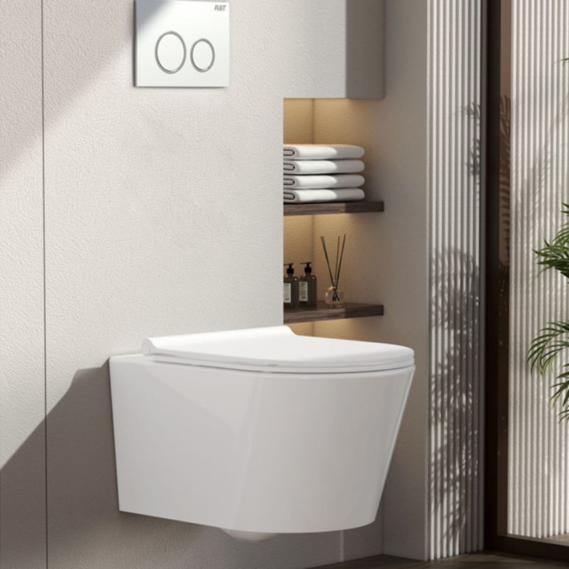 Contemporary One Piece Flush Toilet Wall Mount Urine Toilet for Bathroom