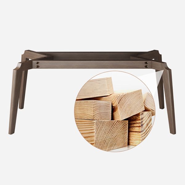 Modern 1/2/5/7 Pieces Furniture Stone Rectangle Dining Chairs Set in Gray